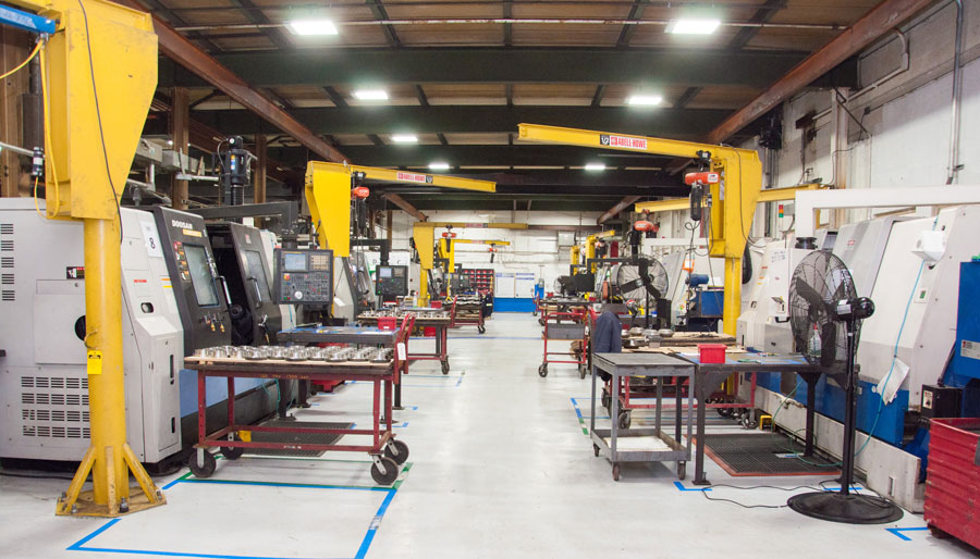 Inside the McWilliams Forge manufacturing floor
